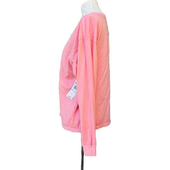 ROXY Women's Pink Sunset Photo Long Sleeve Shirt Size Small - Picture 3 of 6